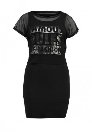 Платье Outfitters Nation. Цвет: черный