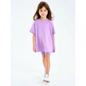Комплект одежды , размер 116, фиолетовый Веселый Малыш. Цвет: фиолетовый/лаванда