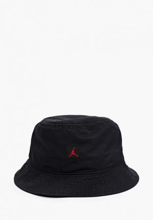 Панама Jordan BUCKET JM WASHED CAP. Цвет: черный