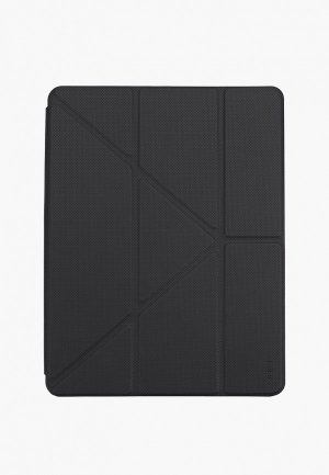 Чехол для планшета Uniq iPad 10.2 (Gen 7-9), Transforma 3-х позиционный, с усиленным бампером и отсеком стилуса. Цвет: черный