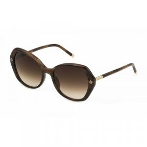 Солнцезащитные очки C18-9AJ, коричневый Escada. Цвет: коричневый