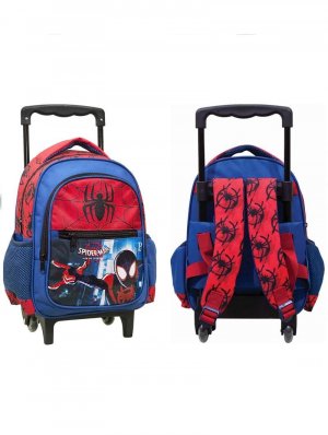 Рюкзак на тележке для детского сада 31 см Spiderman