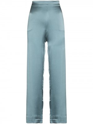 Пижамные брюки London Asceno. Цвет: синий