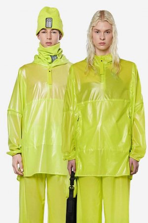 Сверхлегкая непромокаемая куртка-анорак , зеленый Rains