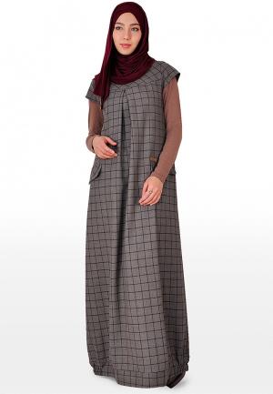 Платье Hayat FOREMA. Цвет: серый