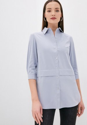 Рубашка Mironi. Цвет: серый