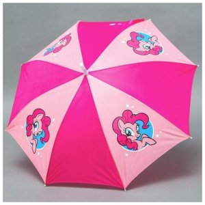 Зонт-трость , розовый Hasbro. Цвет: розовый