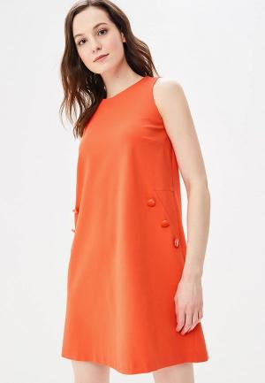 Платье Rodier. Цвет: оранжевый
