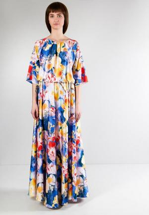 Платье Marina Rimer. Цвет: разноцветный