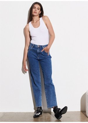 Узкие женские джинсовые брюки с высокой талией для мамы Wrangler
