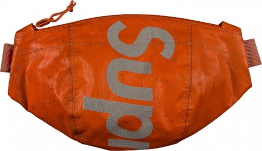 Сумка Waterproof Reflective Speckled Waist Bag Orange, оранжевый Supreme