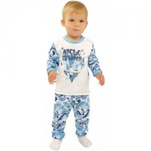 Пижама для малыша Babyglory Зимняя сказка (интерлок) ментоловый 30-92. Цвет: зеленый