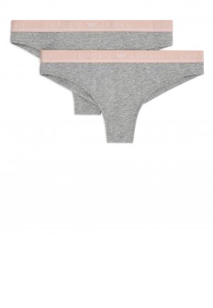 Трусы EMPORIO ARMANI Underwear. Цвет: серый