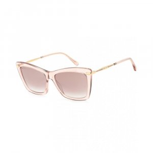 Женские солнцезащитные очки Sady S 56 мм коричневые Jimmy Choo