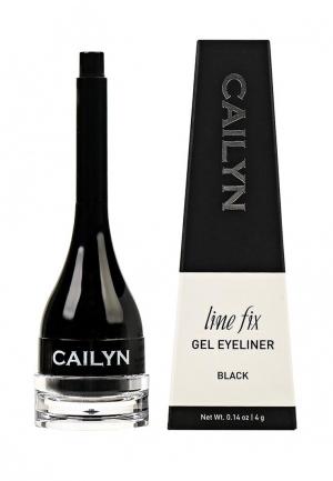 Подводка Cailyn Gel eyeliner Гелевая для глаз, тон 01 Black, 3,5 гр.