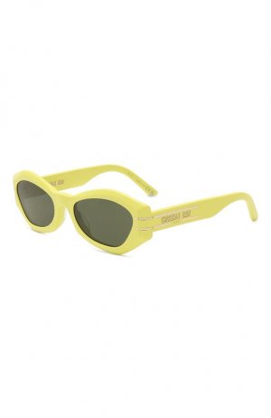 Солнцезащитные очки Dior Eyewear. Цвет: жёлтый