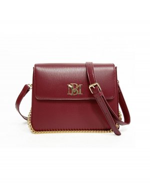 Женская маленькая классическая сумка-портфель Badgley Mischka