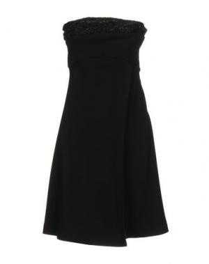 Короткое платье CARLA CARINI. Цвет: черный