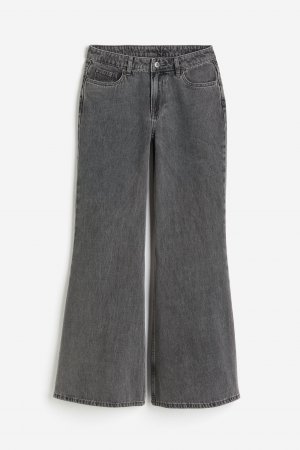 Расклешенные джинсы стандартного кроя H&M