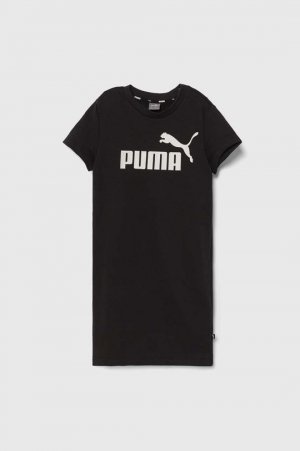 Puma Детское платье ESS+ Logo Dress TR G, черный