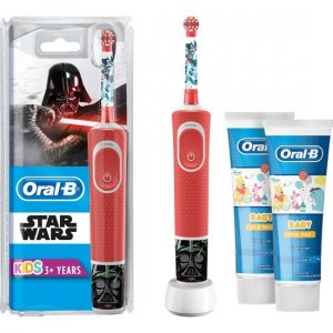For Kids D100 Star Wars Special Edition + 2 x Детская зубная паста Pro-Expert Stages Winnie Pooh 75 мл Oral-B