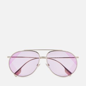 Солнцезащитные очки Alice Burberry. Цвет: золотой