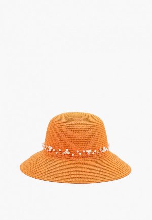 Шляпа Dispacci. Цвет: оранжевый