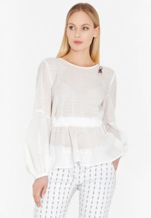 Блуза #ябренд. Цвет: белый