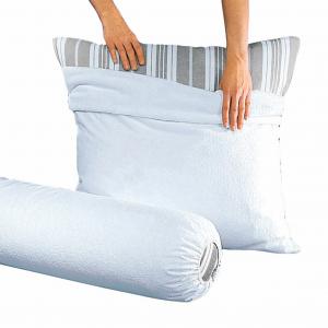 Чехол защитный для подушки, водонепроницаемый REVERIE. Цвет: белый