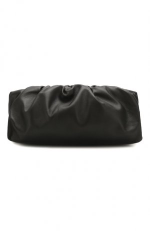 Кожаная поясная сумка Bottega Veneta. Цвет: чёрный