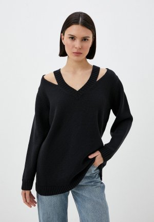 Пуловер GLVR. Цвет: черный