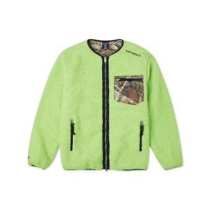 Reversible Casual Plus Velvet Jacket Мужские куртки Коричневые 10020206-A01 Converse