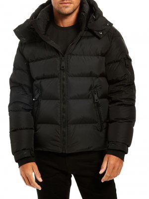 Матовая куртка-пуховик Glacier , черный Sam.