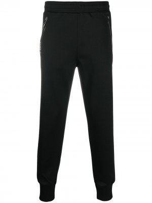 Спортивные брюки с цепочкой Givenchy. Цвет: черный
