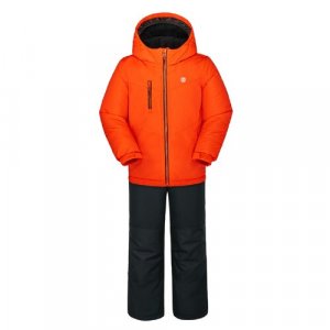 Комплект верхней одежды размер 11/146, оранжевый, черный GUSTI. Цвет: оранжевый