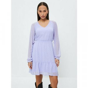 Платье, повседневное, размер XS (RU 42), фиолетовый Zarina. Цвет: фиолетовый/сиреневый