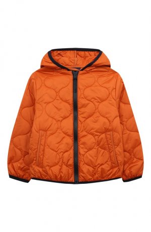 Стеганая куртка Il Gufo. Цвет: оранжевый