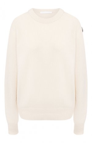 Кашемировый пуловер Helmut Lang. Цвет: бежевый