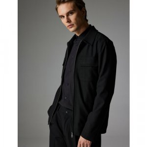 Пиджак , размер 48, черный KOTON. Цвет: черный