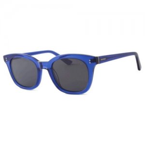 Солнцезащитные очки MNG 1805 70 00 MANGO. Цвет: синий