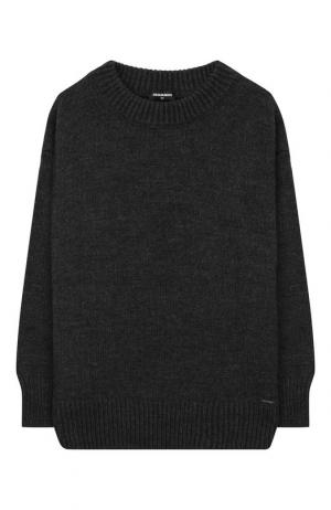 Вязаный пуловер Dsquared2. Цвет: серый