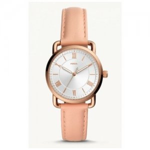 Наручные часы Copeland ES4823, белый/золотой/розовый FOSSIL. Цвет: розовый