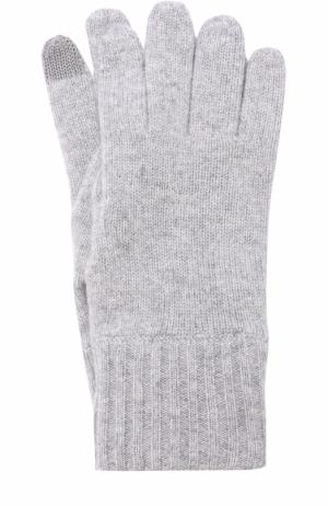 Кашемировые перчатки Rag&Bone. Цвет: серый