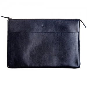 Кожаная сумка для документов с отделом ноутбука 13″ “SIKORA” Sikora. Цвет: зеленый