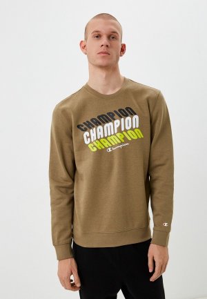 Свитшот Champion LEGACY GRAPHIC SHOP FANZINE Crewneck Sweatshirt. Цвет: коричневый