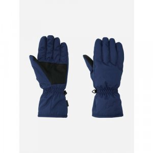 Перчатки , размер 23, синий GLISSADE. Цвет: синий