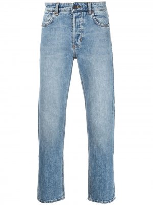 Прямые джинсы Ray Neuw. Цвет: синий
