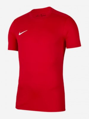 Футболка мужская, Красный Nike. Цвет: красный