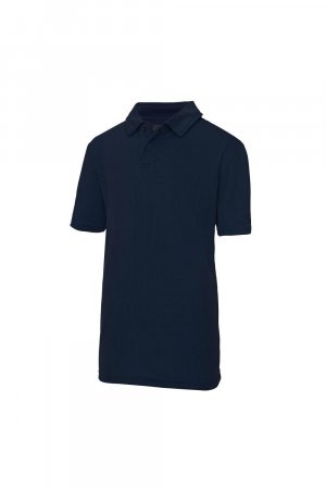 Спортивная однотонная рубашка-поло (2 шт.) , темно-синий Just Cool