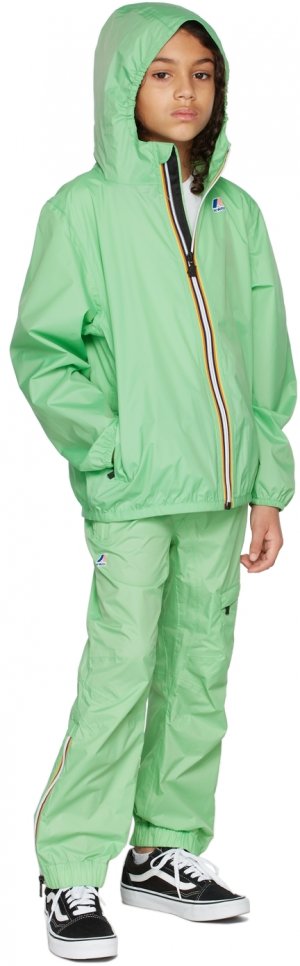 Детская зеленая куртка 'Le Vrai Claude' K-Way